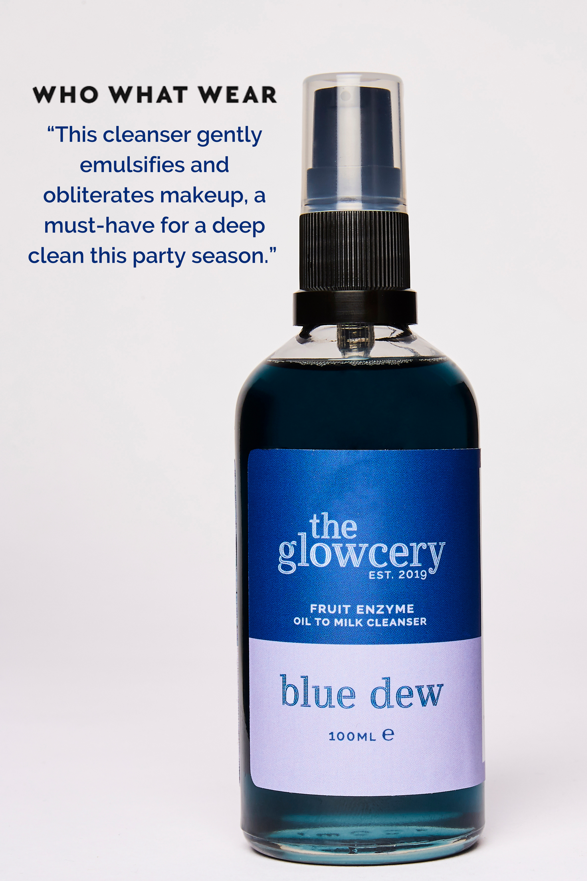 Blue Dew Fruit Enzyme Oil To Milk Cleanser