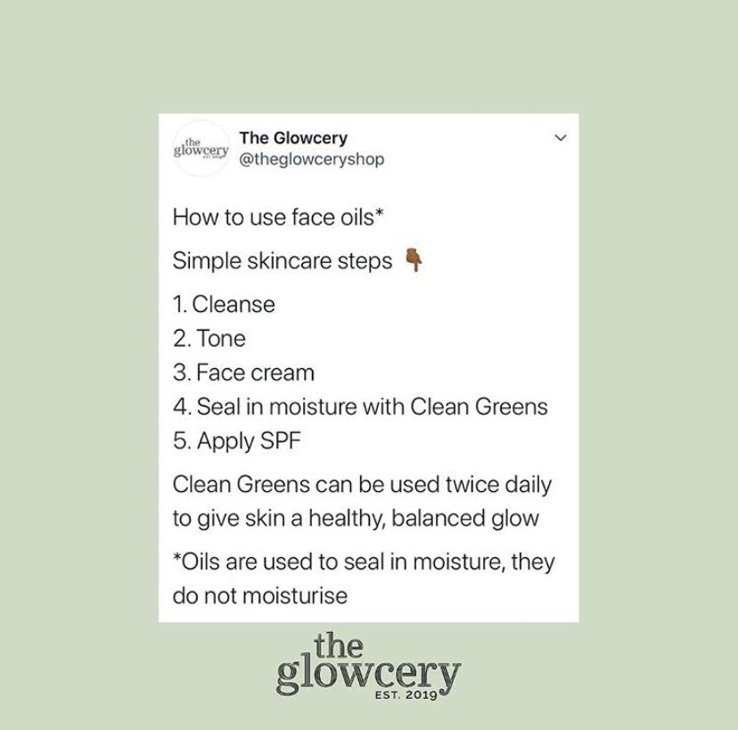 FACE OILS: THE MYTHS, THE LEGENDS AND SEBUM