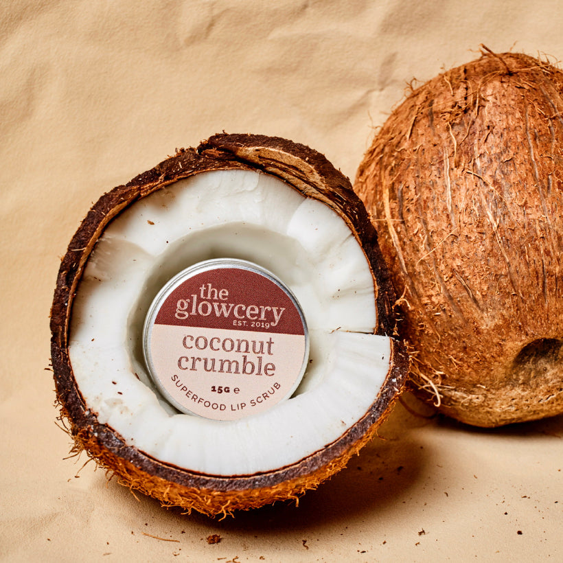 Coconut Crumble Superfood Natural Lip Scrub