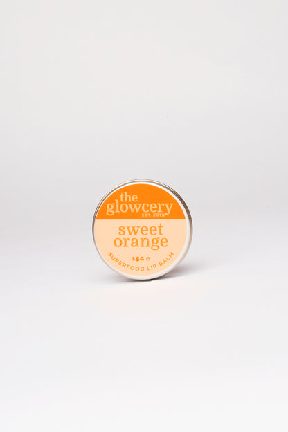 Sweet Orange Superfood Natural Lip Balm